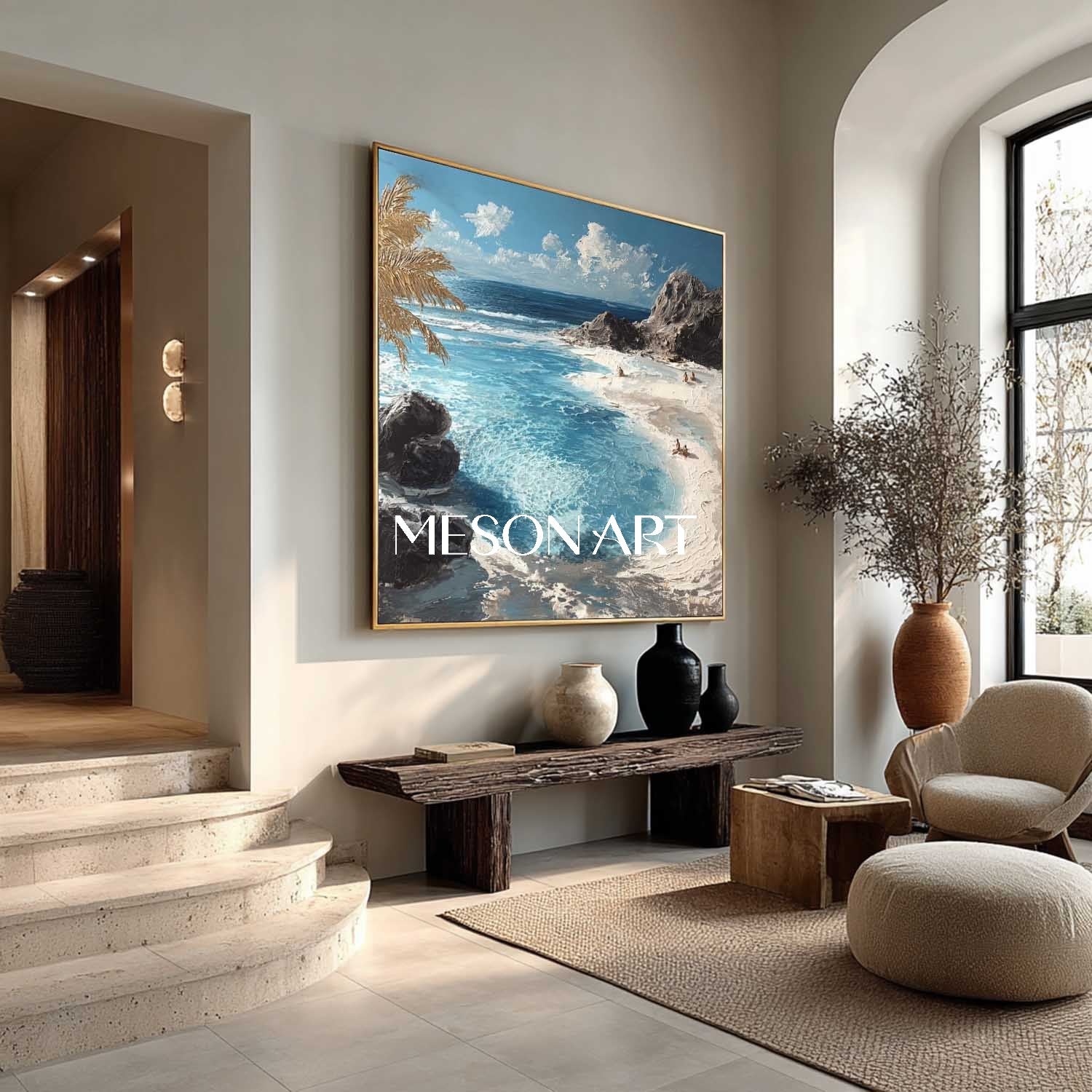 White Beach Wall Art Modern Coastal Canvas Art For Sale Beach Wall Decor For Bathroom