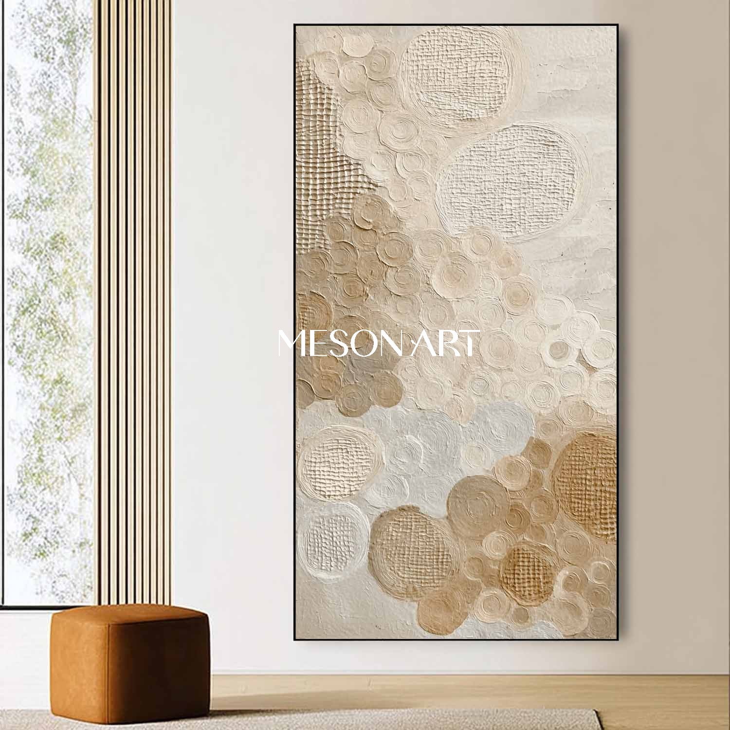 Modern Bohemian Art – Textured Canvas for Your Contemporary Home