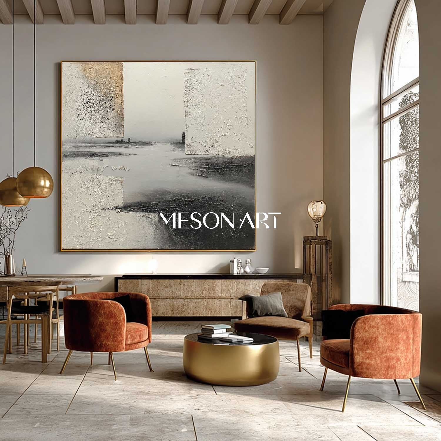 3D Grey Abstract Art Canvas For Sale Grey Minimalist Texture Painting