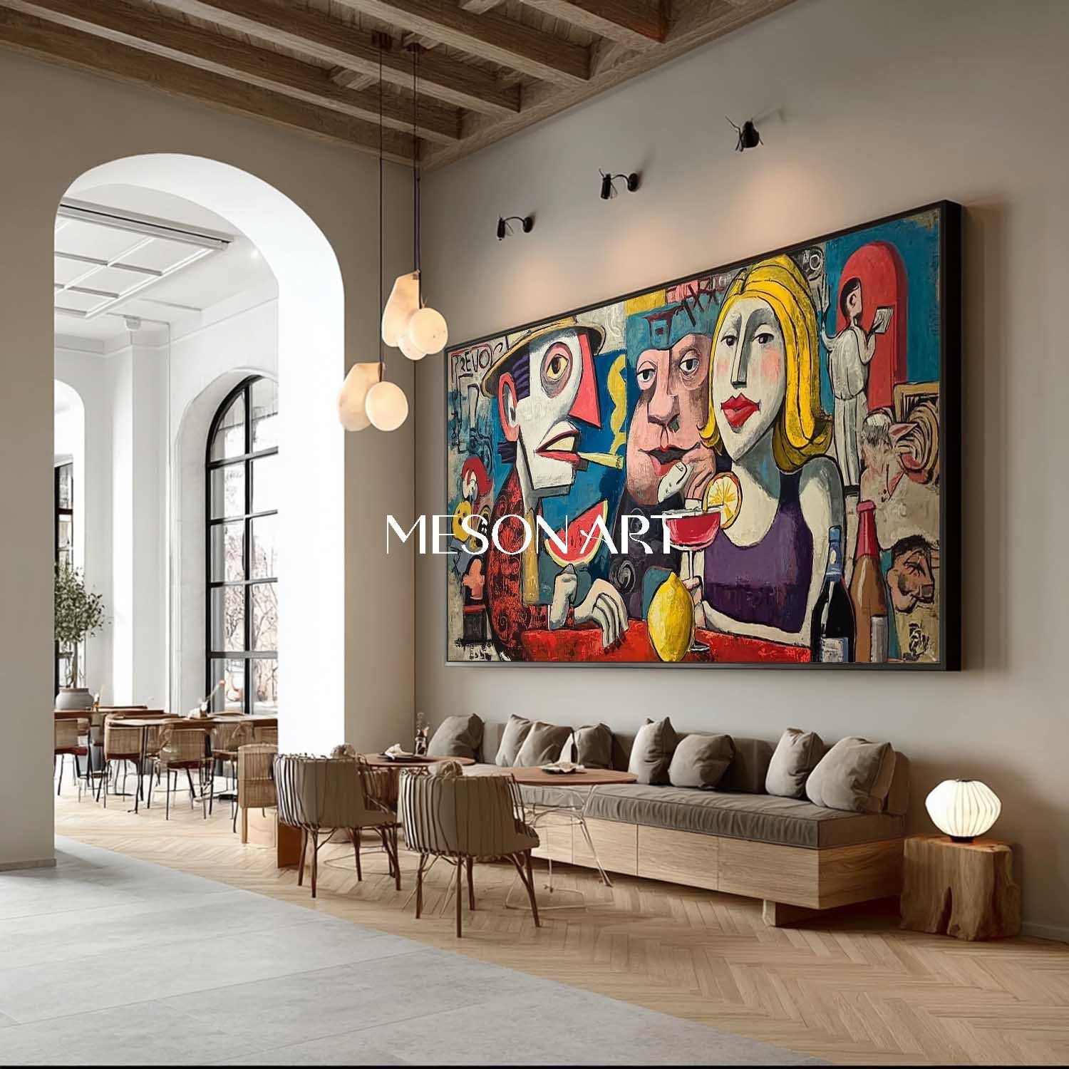 Buy Large Contemporary Abstract Pop Art for Home or Office Wall Décor