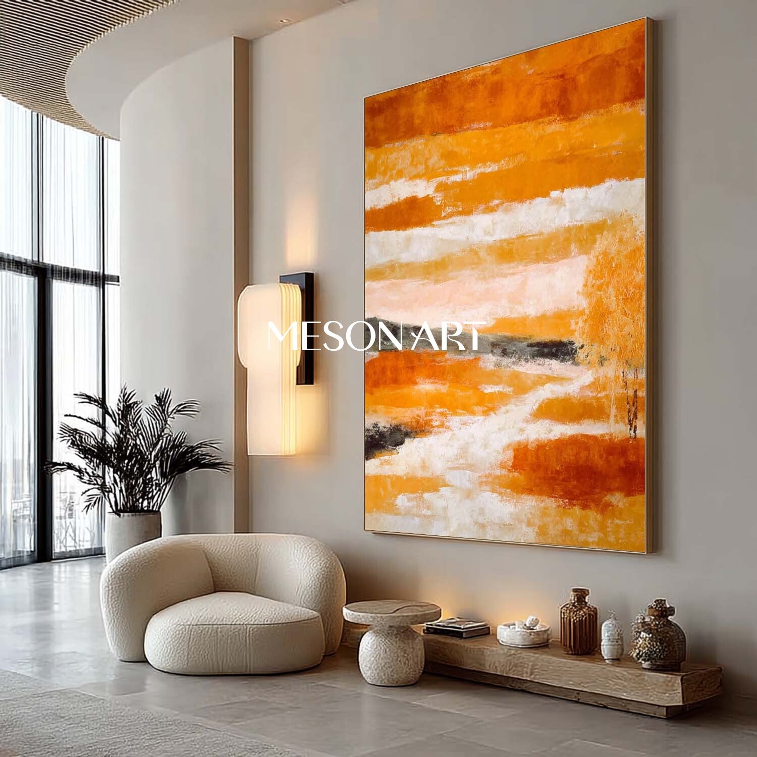Autumn Colors Wall Art Fall Home Decor Canvas for Cozy Interiors