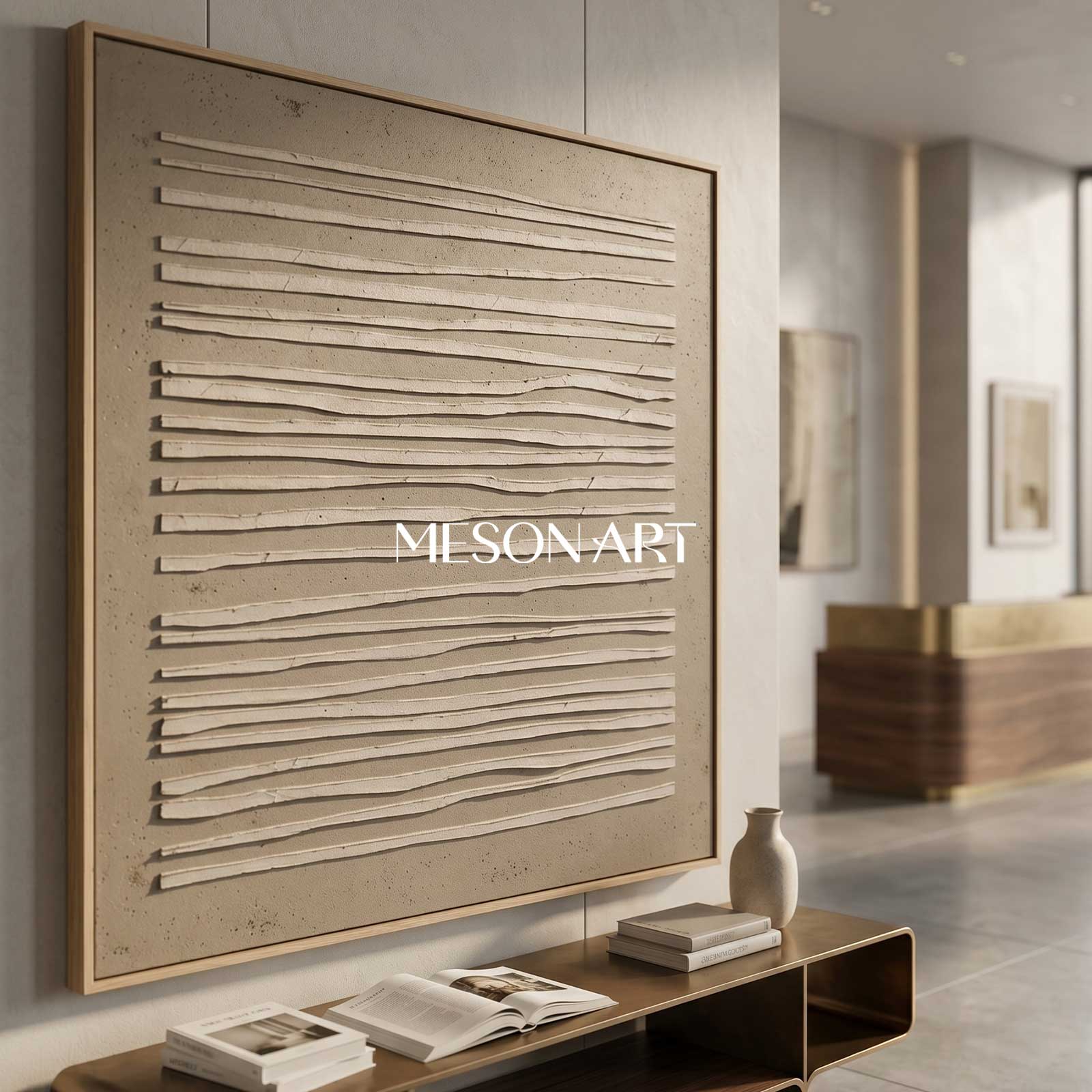 Wabi-Sabi Wall Art brown abstract wall art brown painting brown abstract art canvas Bohemian wall art 3d texture wall art Earth Tone art