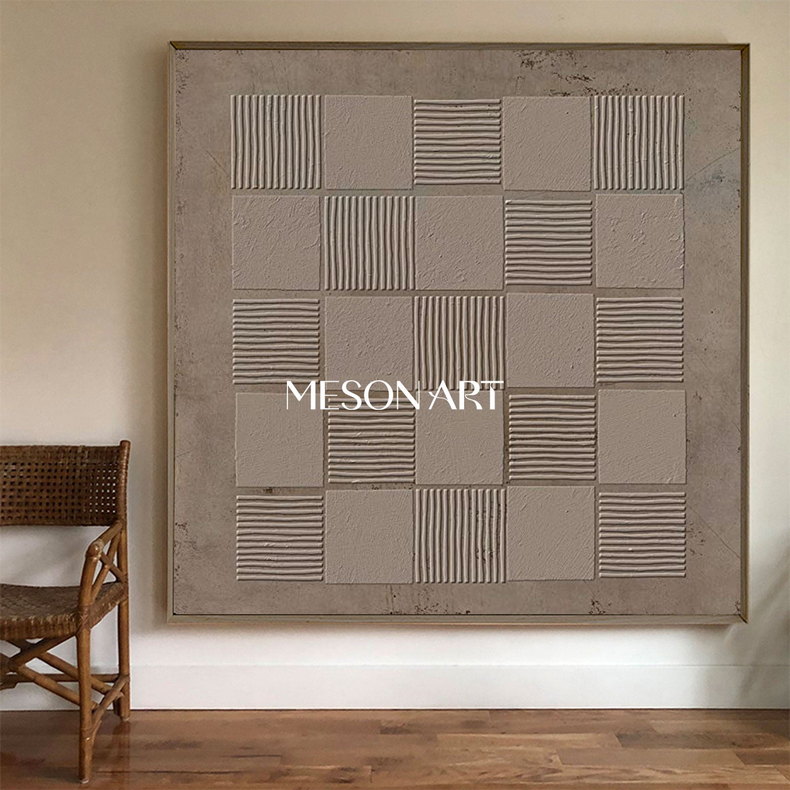 Wabi-Sabi Wall Art brown wall art brown painting brown abstract art canvas grey taupe art Bohemian wall painting 3d texture Earth Tone art