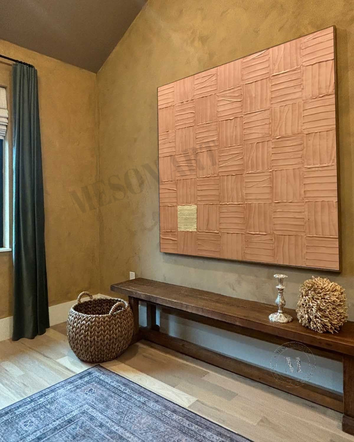 Brown Abstract Art for Sale Brown Abstract Wall Art Decoration Brown Minimalist Painting