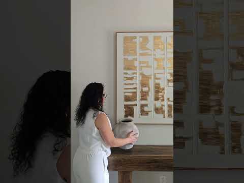 Load video: Wabi-Sabi Wall Art #TX456