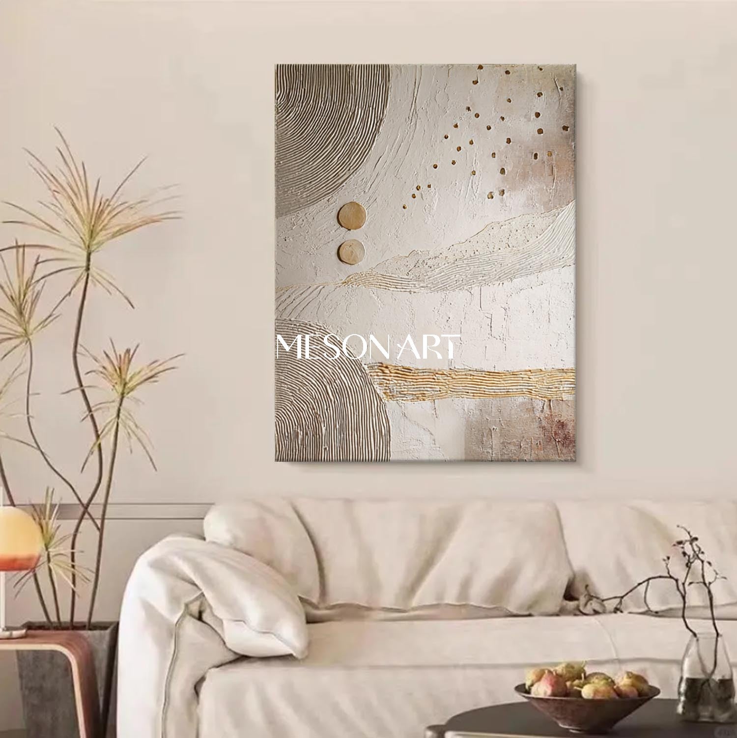 Bohemian Canvas Art – Vibrant and Textured Abstract Wall Art for Modern Spaces