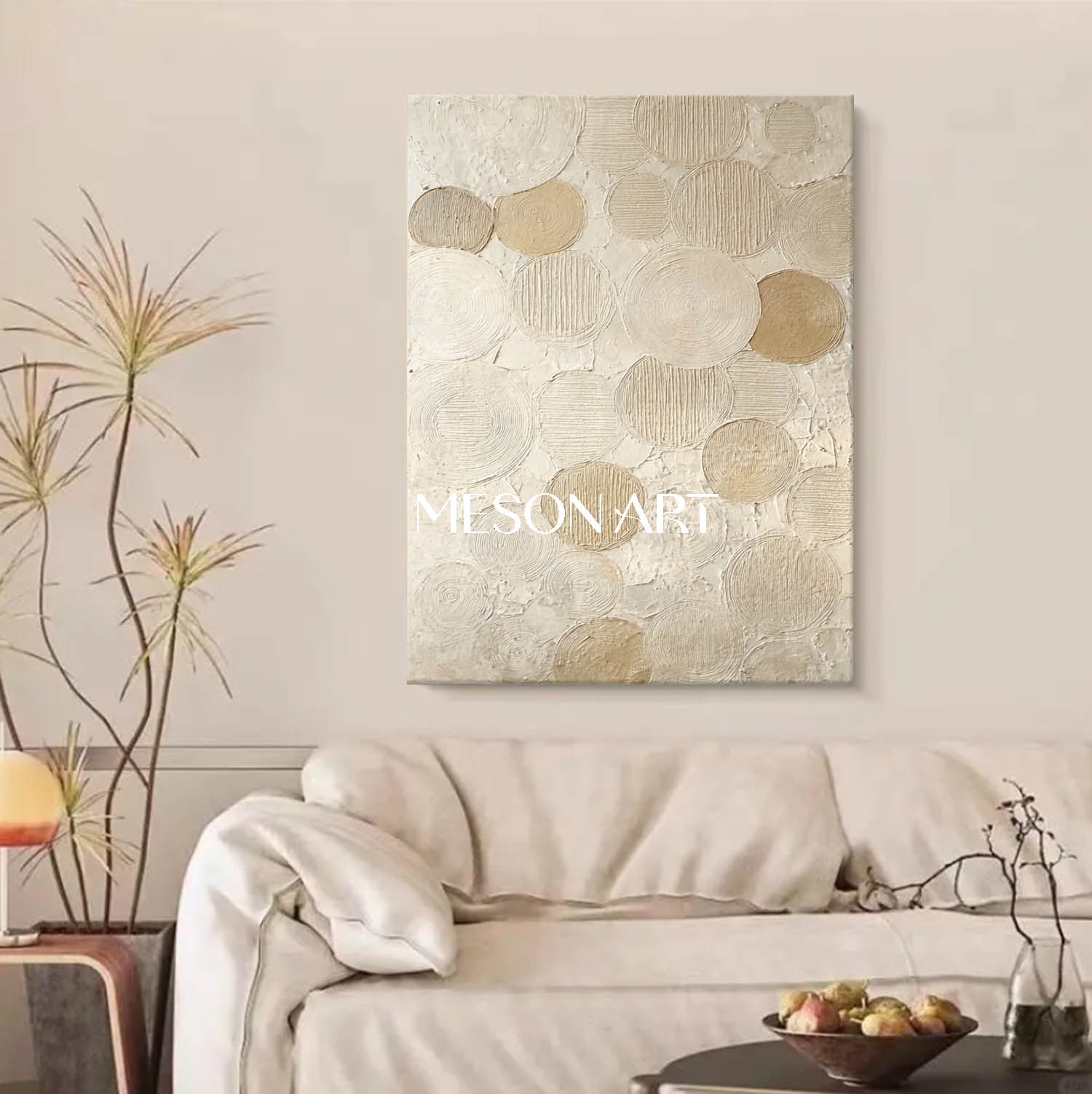 Oversized Bohemian Wall Art – Perfect for Dining Rooms and Offices