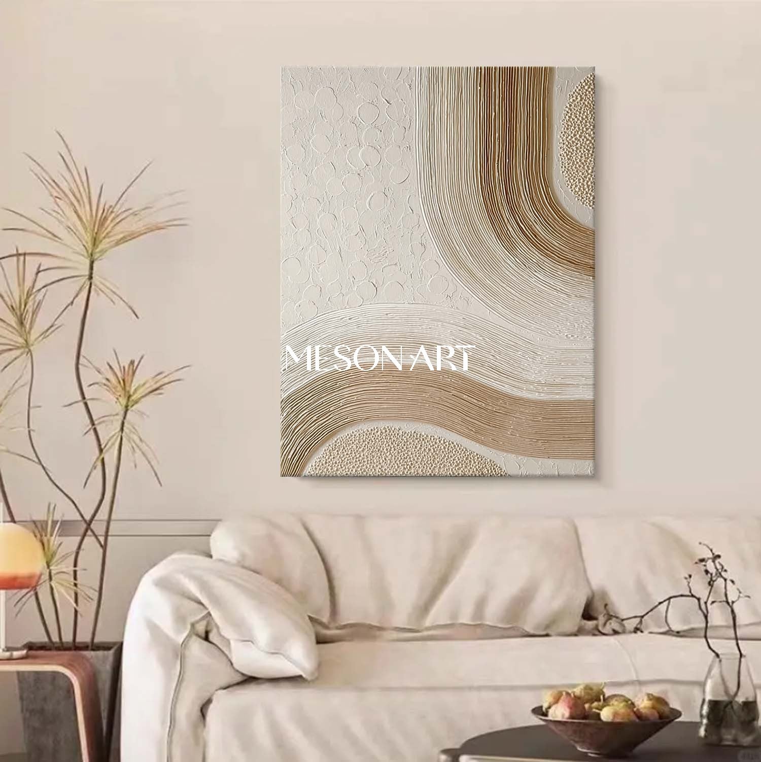 Shop Large Bohemian Abstract Art – Modern Canvas for Your Home Decor