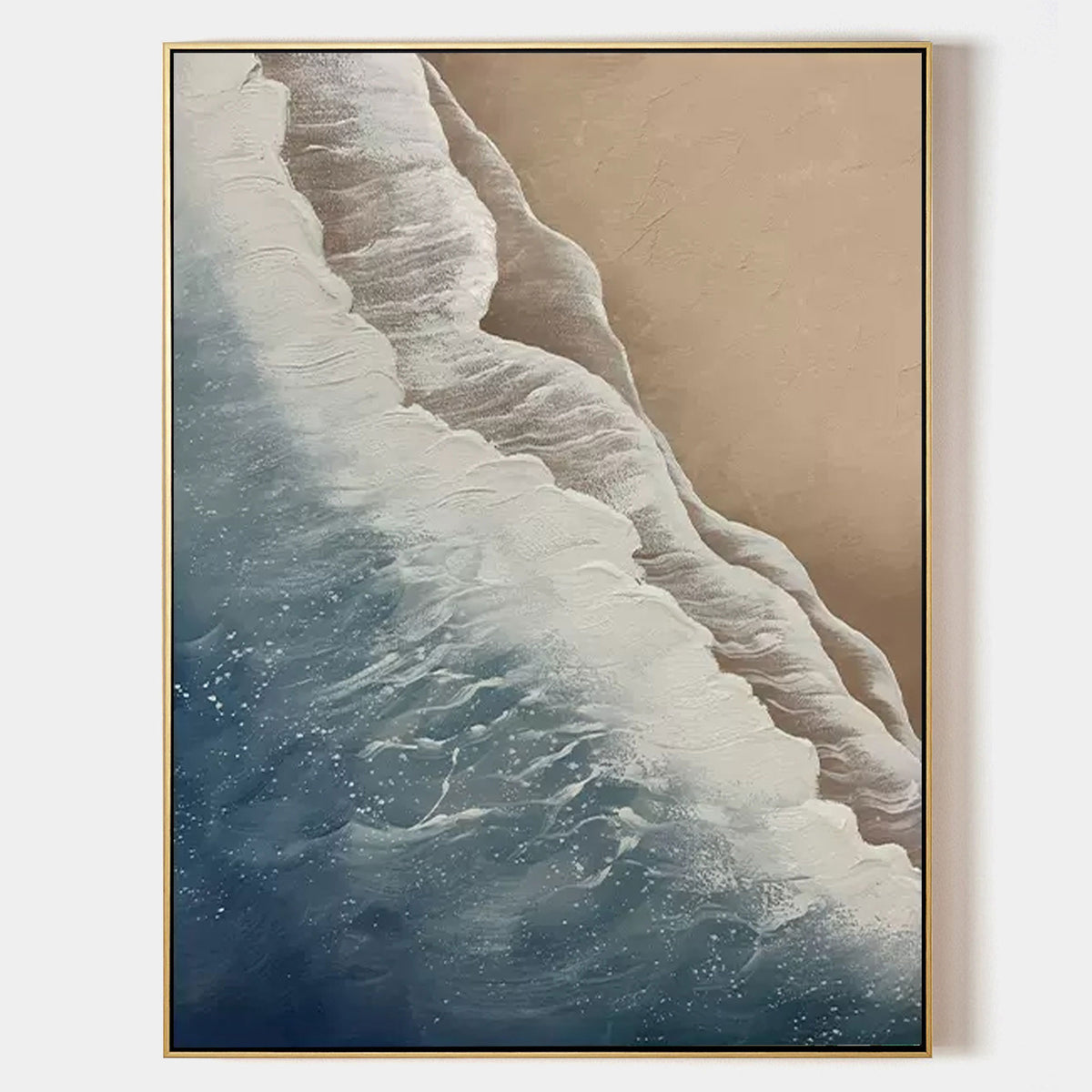 Picture Idea: Large 3D Ocean Wave Painting Large 3D Ocean Wave Texture