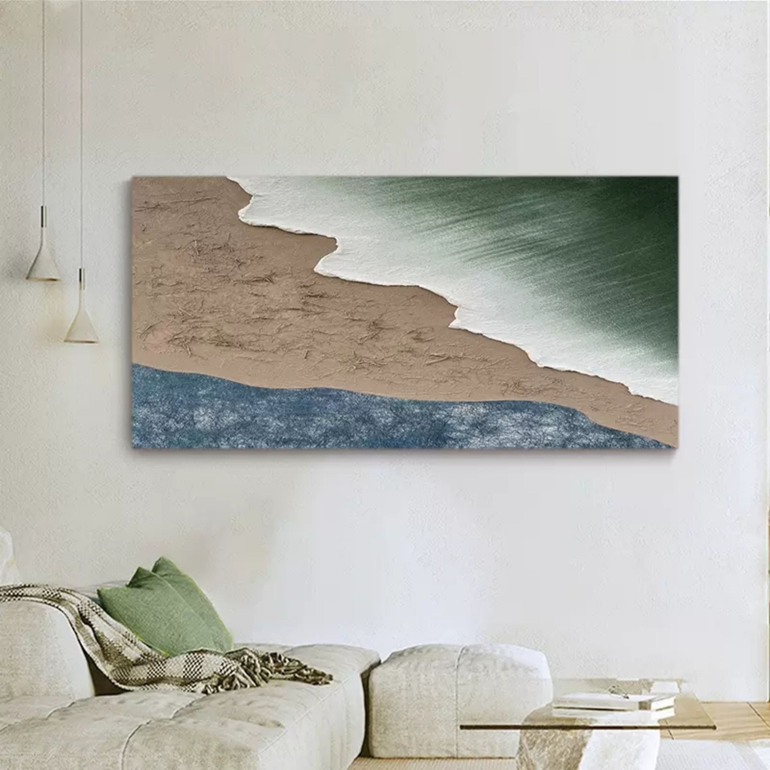 Large 3D Brown Abstract Painting Large 3D Minimalist Art Large Brown Textured Wall Art Wabi-Sabi Art