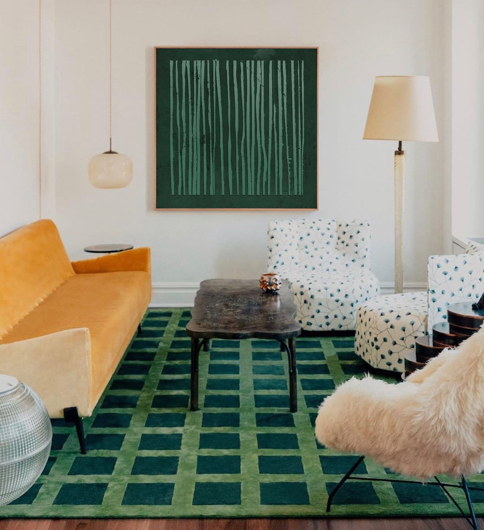 green wall art Wabi-Sabi Wall Art green painting green abstract art canvas green abstract art canvas minimalist painting 3d texture wall art