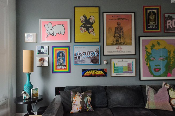 How to build a contemporary gallery wall