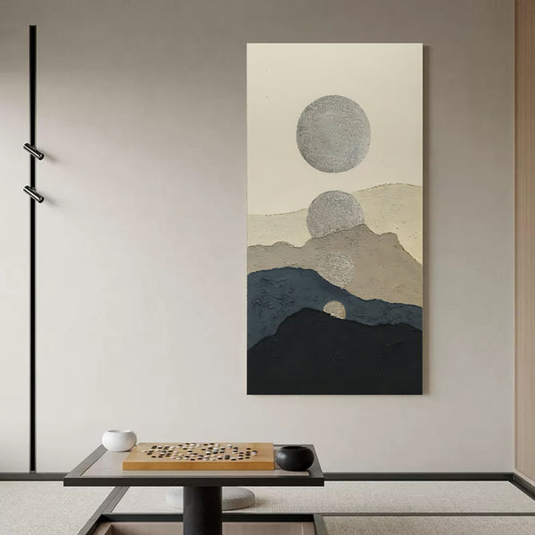 Embracing Wabi-Sabi Wall Art: The Timeless Elegance of Japanese Minimalism  Introduction: In the ever-evolving world of interior design, one style that has captured the hearts of many in the United States is Wabi-Sabi. Rooted in Japanese aesthetics