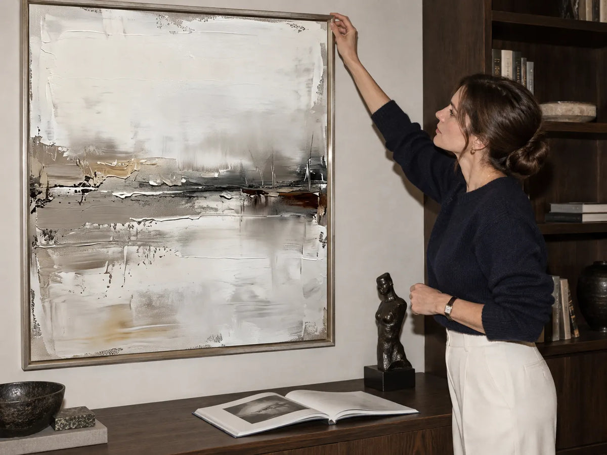What Color Wall Art Goes With a Beige or Neutral Living Room?