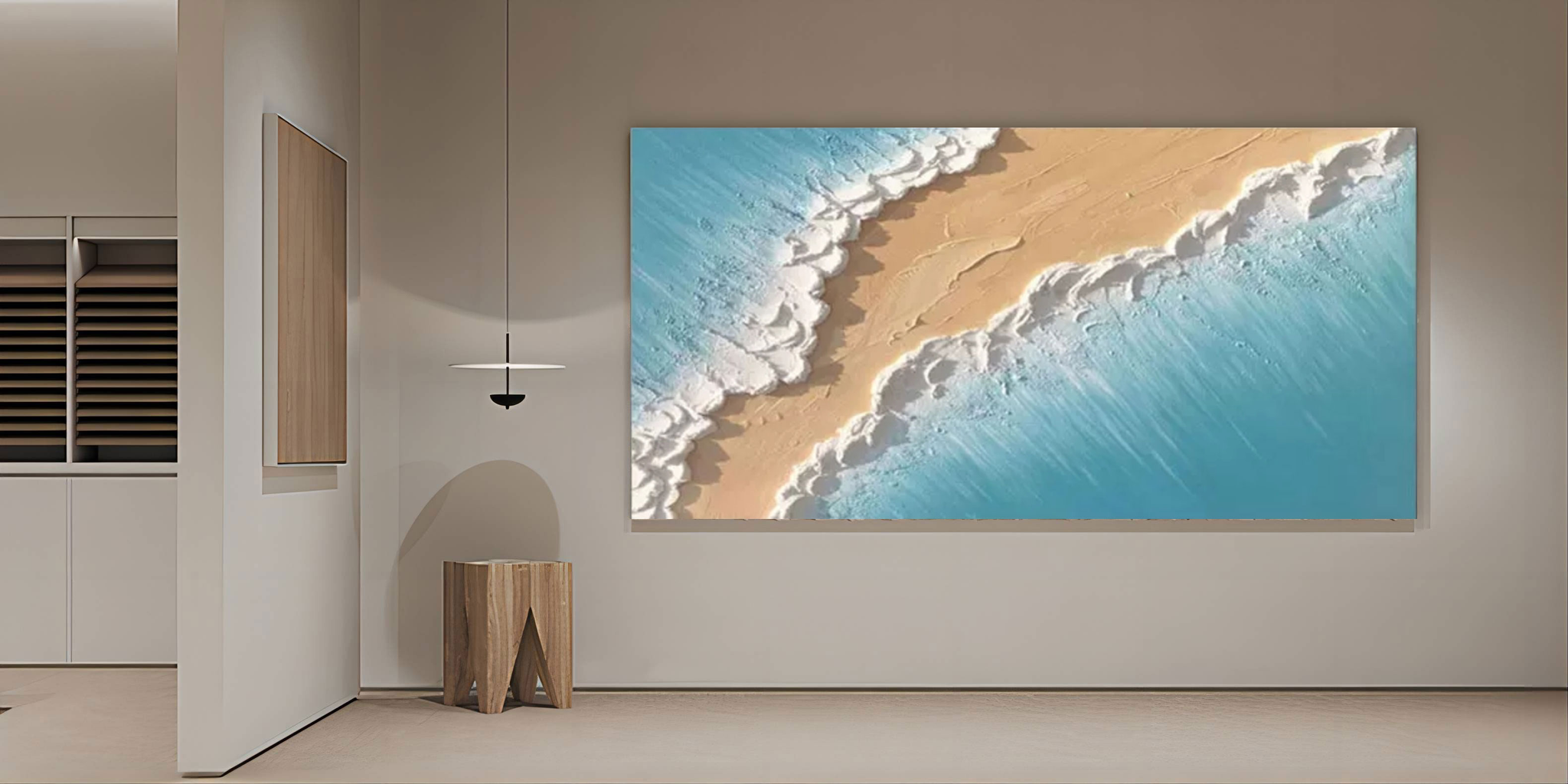 Sea 3d Texture Painting Sea Wall Art Sea Acrylic Painting On Canvas Sea 3d Texture Painting Sea Wall Art Sea Acrylic Painting On Canvas