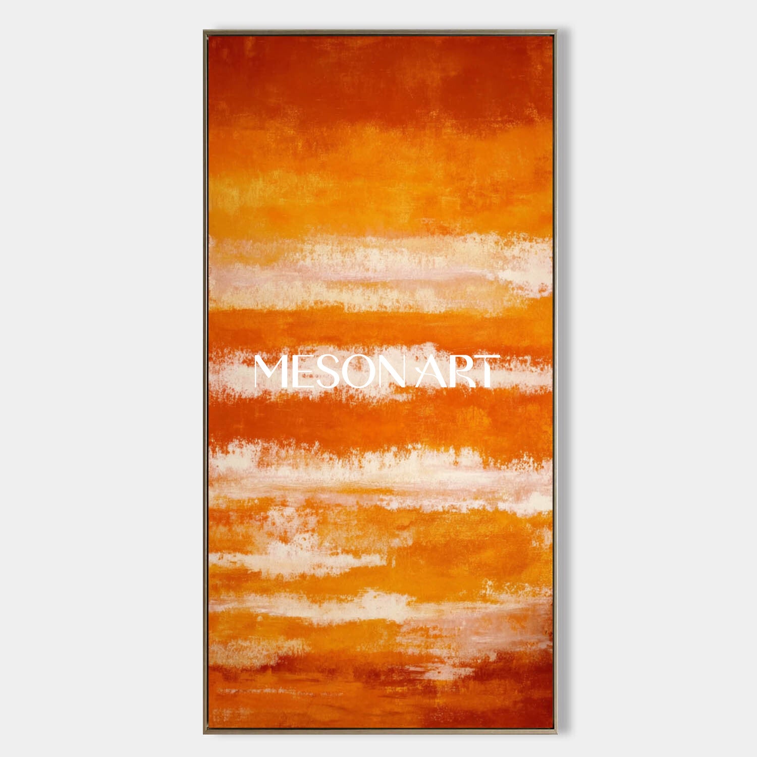 Fall Colors Abstract Painting Large Autumn Canvas Wall Art