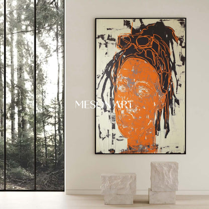 Contemporary Pop Art Abstract Expressionism Painting Ready to Hang