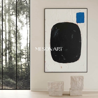 Customized Vertical Black Beige Minimalist Framed Art Entryway On Sale