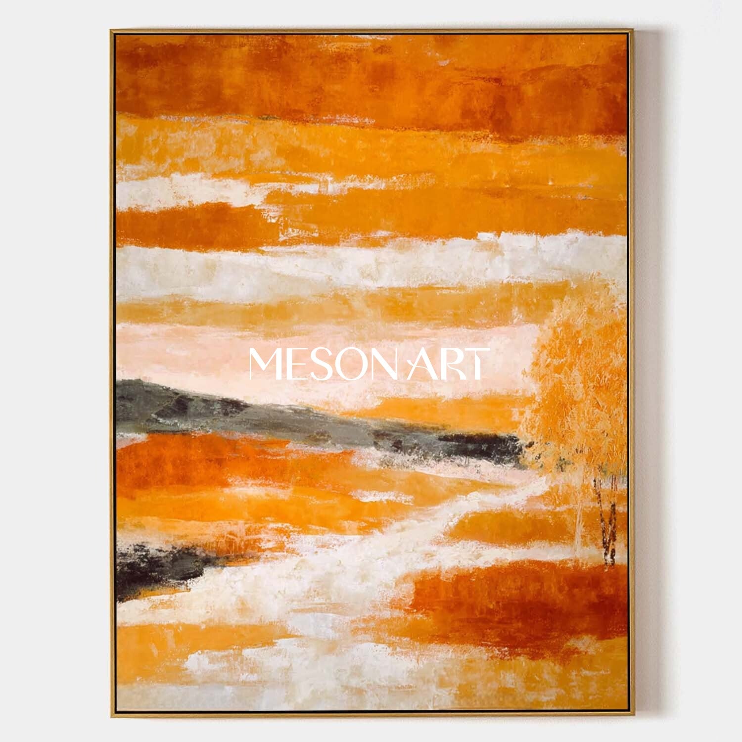 Autumn Colors Wall Art Fall Home Decor Canvas for Cozy Interiors