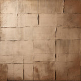 Large Brown And Beige Minimalist Wall Art Wabi Sabi Art Decoration Brown And Beige Texture Painting