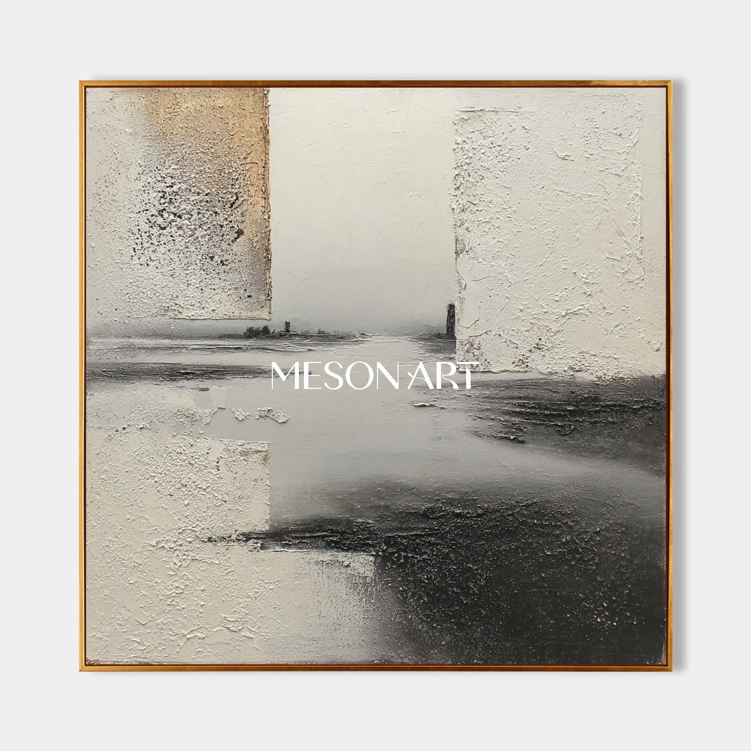 3D Grey Abstract Art Canvas For Sale Grey Minimalist Texture Painting