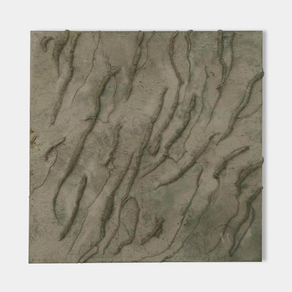 Large 3D Taupe Minimalist Texture Painting Taupe Abstract Canvas Wall Decor Art for Sale