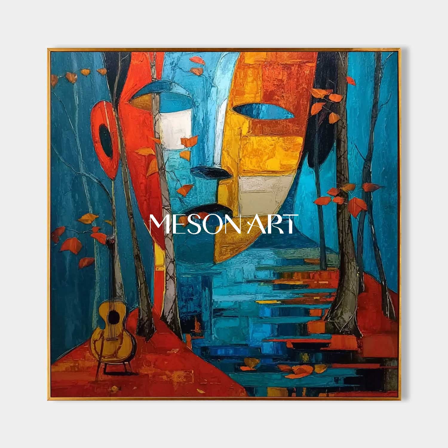 Autumn Scene Wall Art – Buy Large Canvas for Living Room and Bedroom