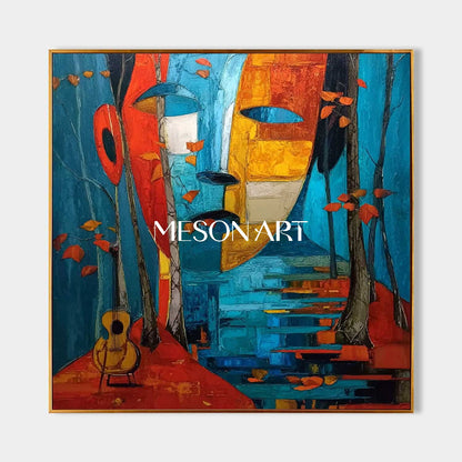 Autumn Scene Wall Art – Buy Large Canvas for Living Room and Bedroom