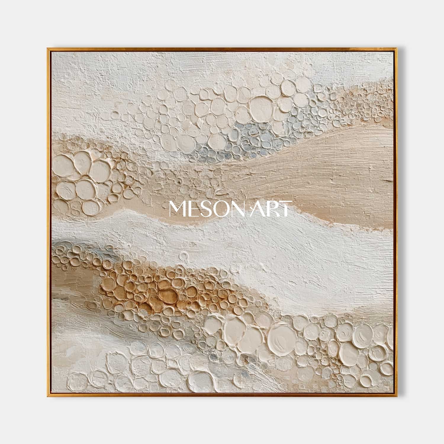 Neutral Bohemian Wall Art – Subtle Tones for Minimalist Interiors