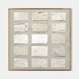 Beige Textured Painting Beige 3d Textured Art Beige Abstract Canvas Art Wabi Sabi Abstract Painting