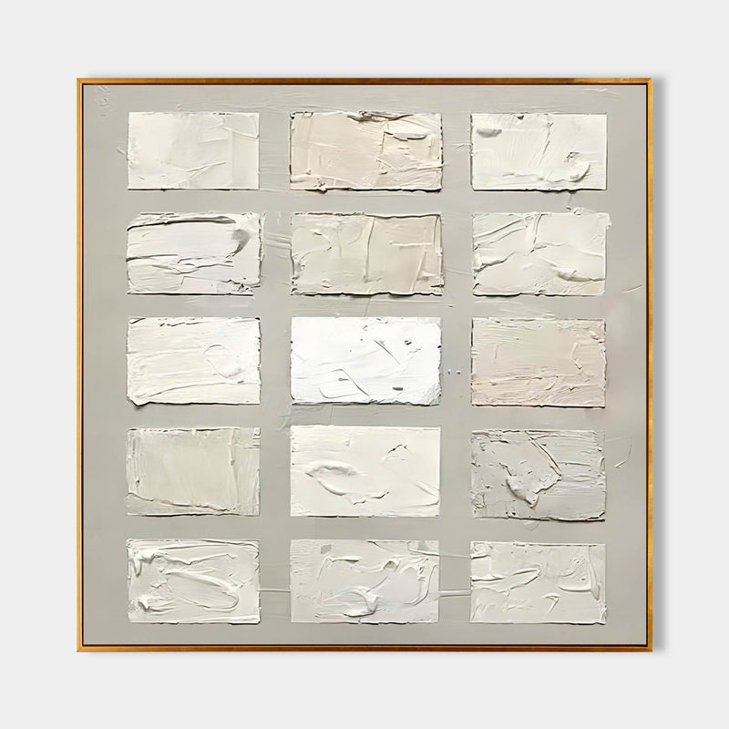 Beige Textured Painting Beige 3d Textured Art Beige Abstract Canvas Art Wabi Sabi Abstract Painting