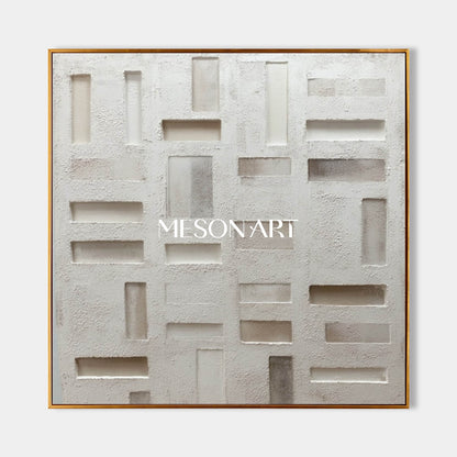 3D Grey White Abstract Art for Sale Modern Grey White Canvas Wall Art Decoration Painting