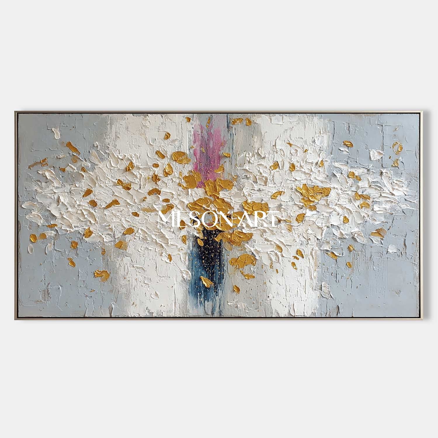 Shop Large Colorful Abstract Art Textured Canvas Entryway Wall Decor