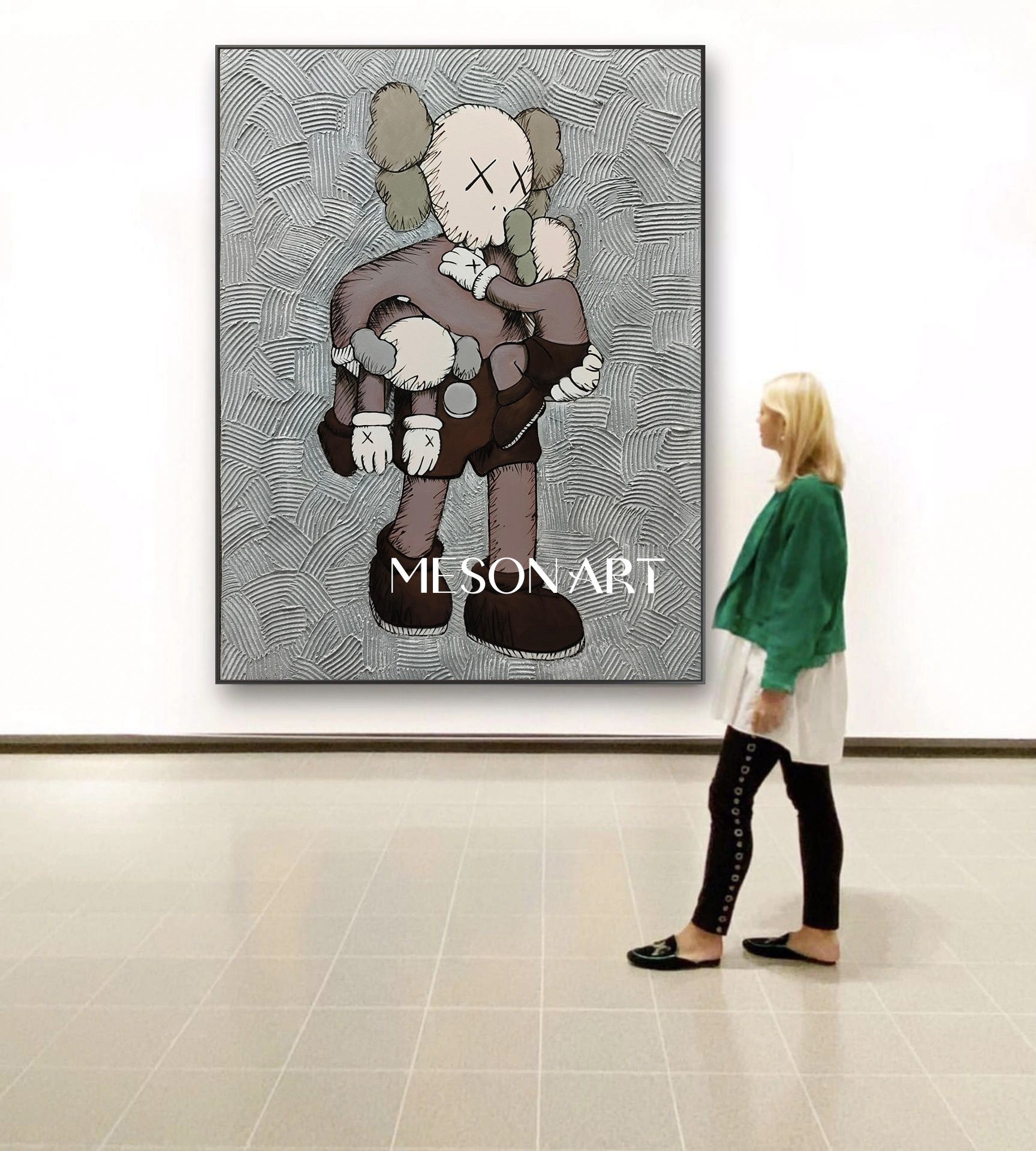 Kaws Pop Art Canvas Art for Sale Kaws Abstract Art Kaws Wall Art Decor Kaws Paintings