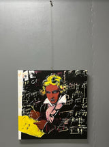 Beethoven Pop Art Portrait Painting Famous Pop Art Portraits Artist Andy Warhol Paintings