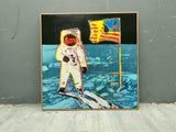 Astronaut Painting Colorful Character Painting Andy Warhol Pop Art Astronaut Pop Wall Art