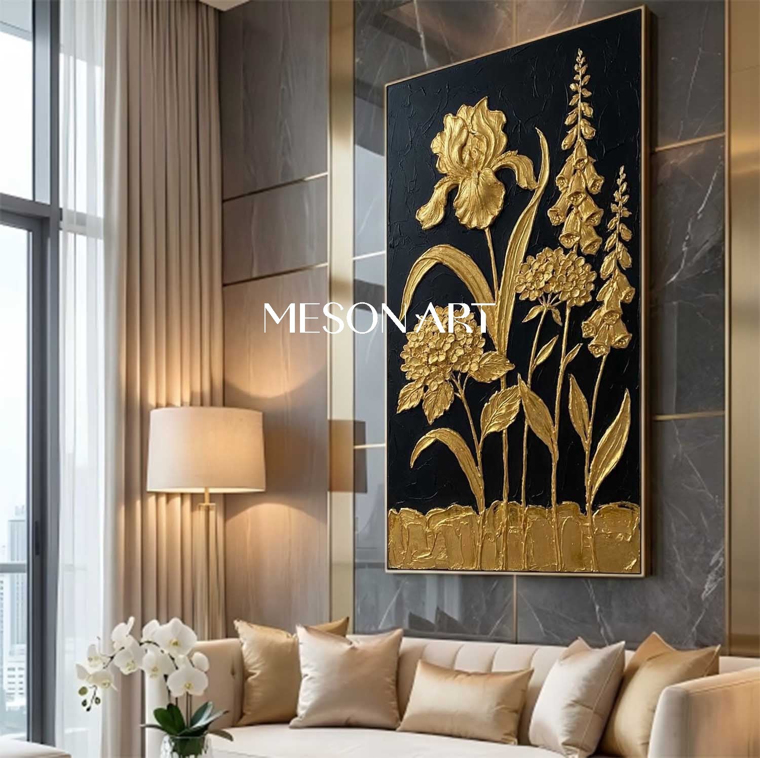 Plaster Art Texure Painting #SG590