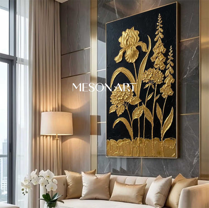 石膏アートテクスチャーペインティング #SG590