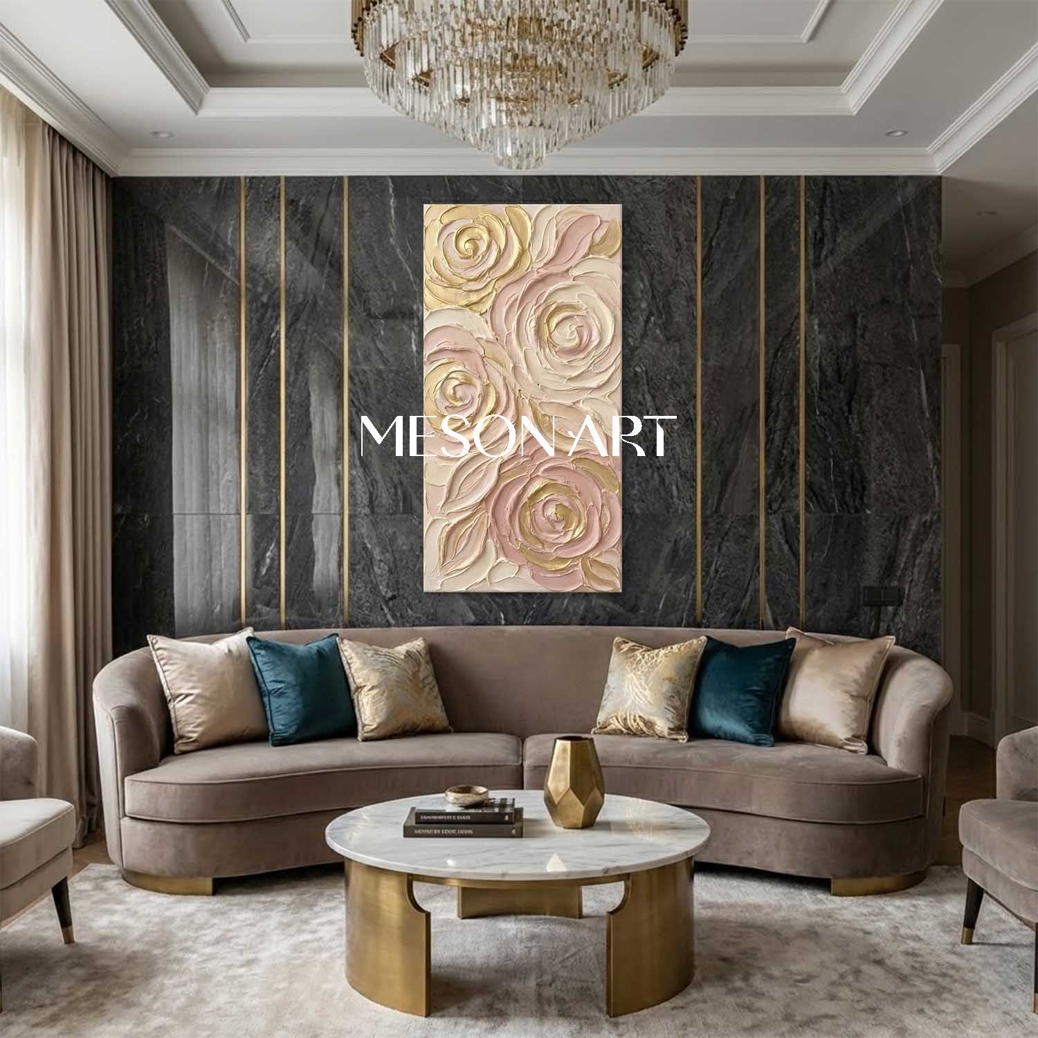 Plaster Art Texure Painting #SG579