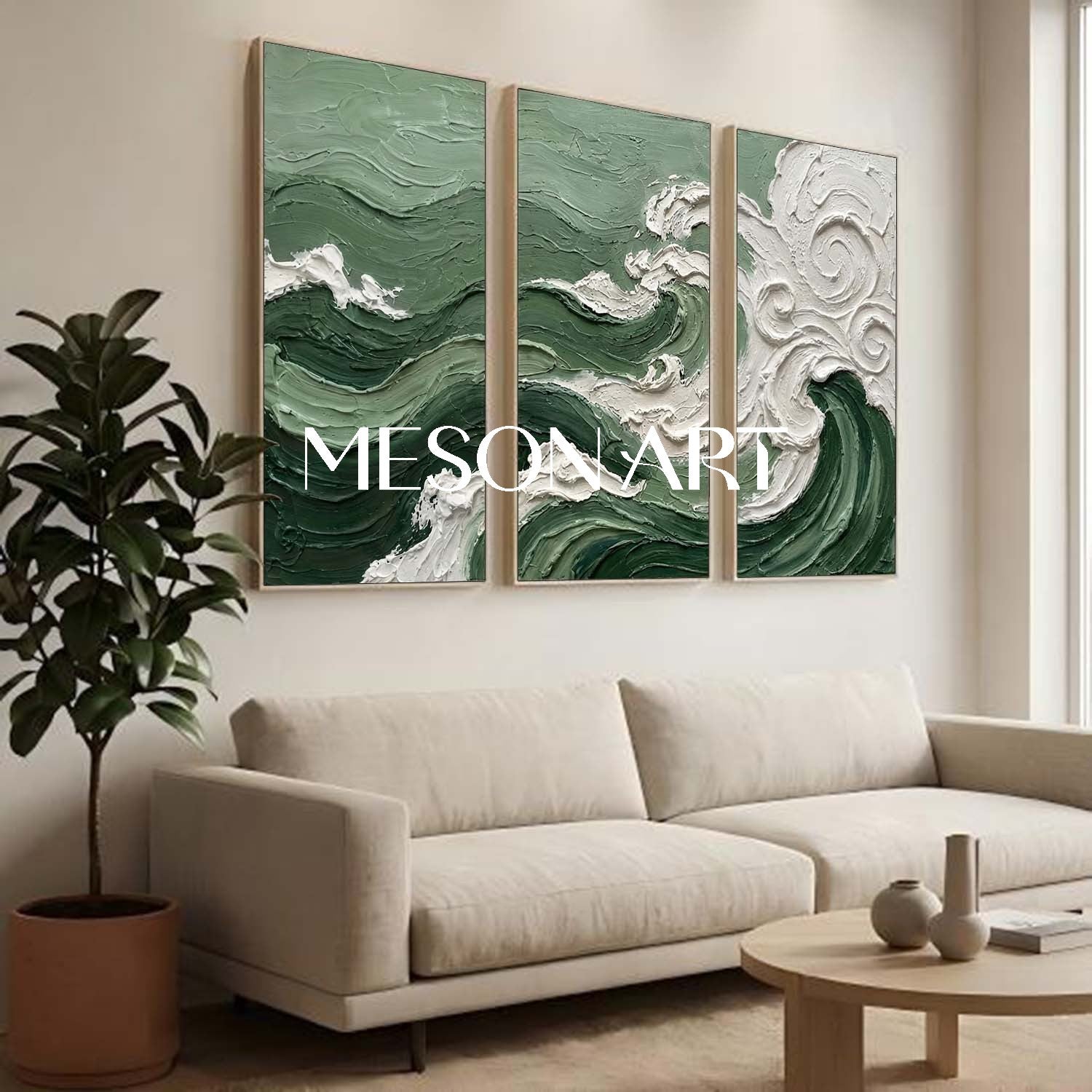 3 Piece Wall Art Triptych Canvas Art Above Sofa Triptych Wall Art Office Boardroom Canvas Art