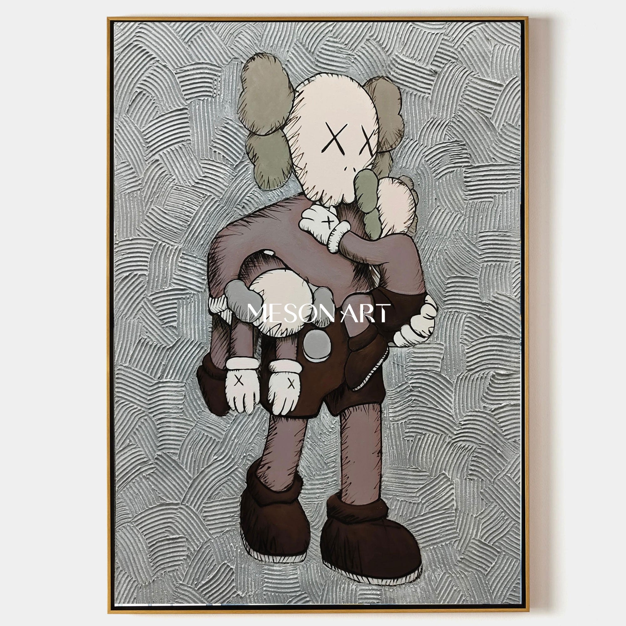 Kaws Pop Art Canvas Art for Sale Kaws Abstract Art Kaws Wall Art Decor Kaws Paintings