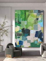 Colorful Textured Abstract Painting Colorful Contemporary Abstract Canvas Art Textured Wall Art
