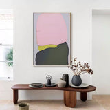 Colorful Abstract Art On Canvas Palette Wall Art Colorful Texture painting Minimalist Canvas Art