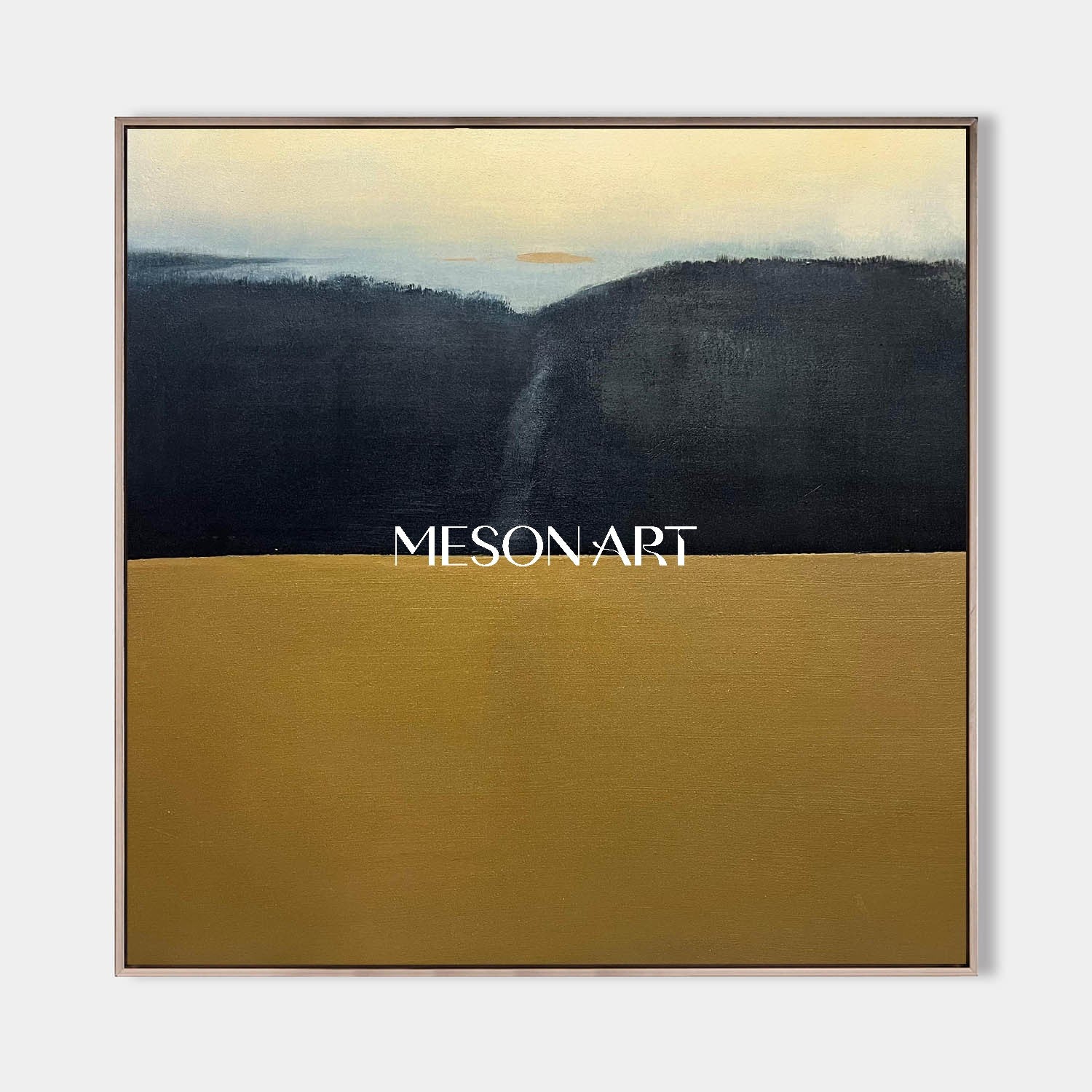 Medieval Brown Abstract Art Brown Abstract Canvas Wall Art Decoration