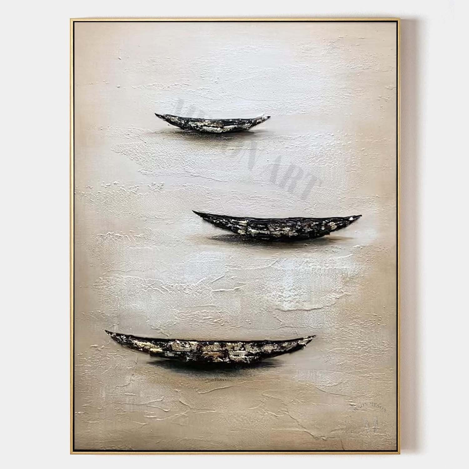 Boat Minimalist Abstract Art for Sale Boat Abstract Wall Art Decor Boat Minimalist Painting