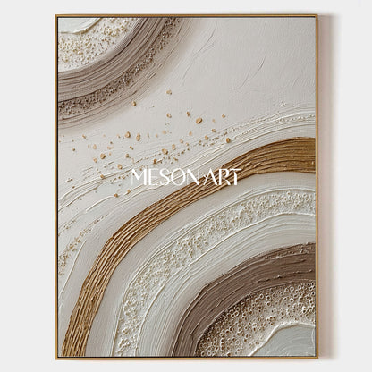 Hand-Painted Boho Canvas Art – Custom Size Options for Your Walls