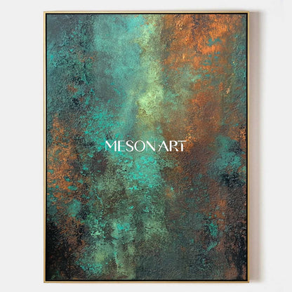 Bronze Abstract Art for Sale Bronze Living Room Canvas Wall Decor