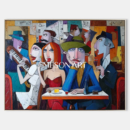 Pop Art Wall Art – Bold and Colorful Canvas for Restaurant Interiors