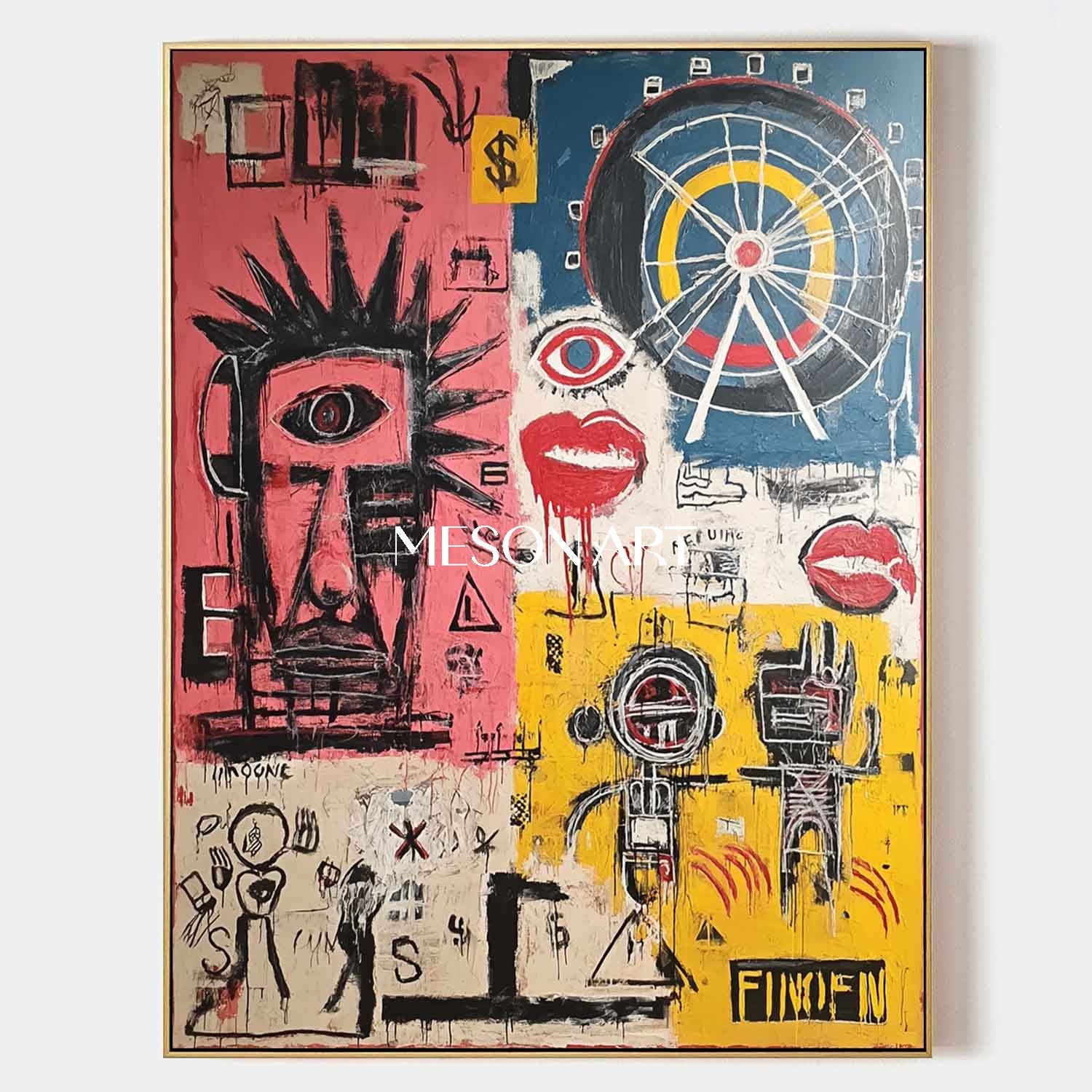 Urban Street Art Original Oil Painting Contemporary Masterpiece Buy