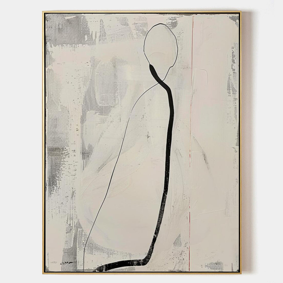 Black and White Line Minimalist Art Black and White Abstract Art for ...